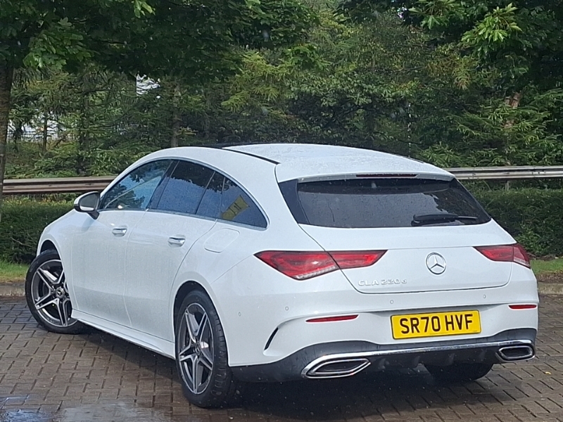 Mercedes-Benz CLA Class Cla 220D Amg Line Premium Plus Tip SR70HVF White #2