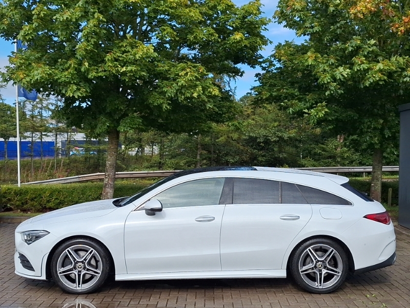 Mercedes-Benz CLA Class Cla 220D Amg Line Premium Plus Tip SR70HVF White #4