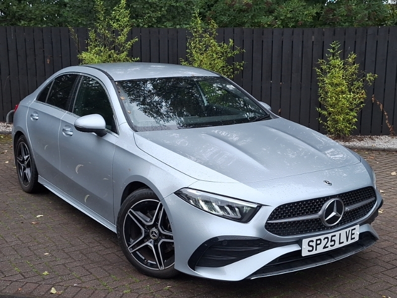 Mercedes-Benz A Class A-class A Amg Line Executive Saloon Silver
