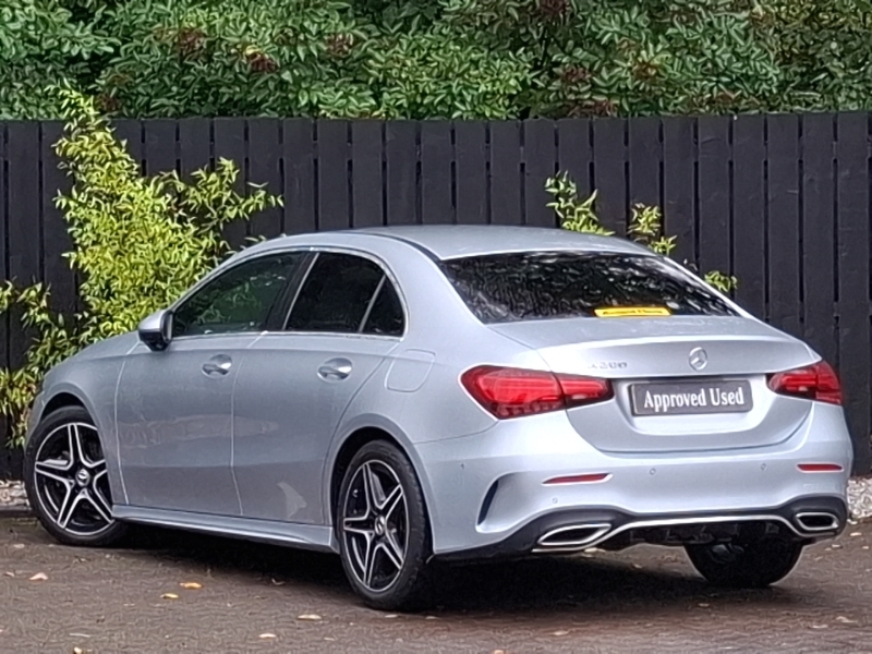 Mercedes-Benz A Class A-class A Amg Line Executive Saloon SP25LVE Silver #2
