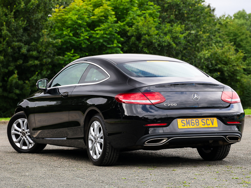 Mercedes-Benz C Class C200 Sport 9G-tronic Black #2