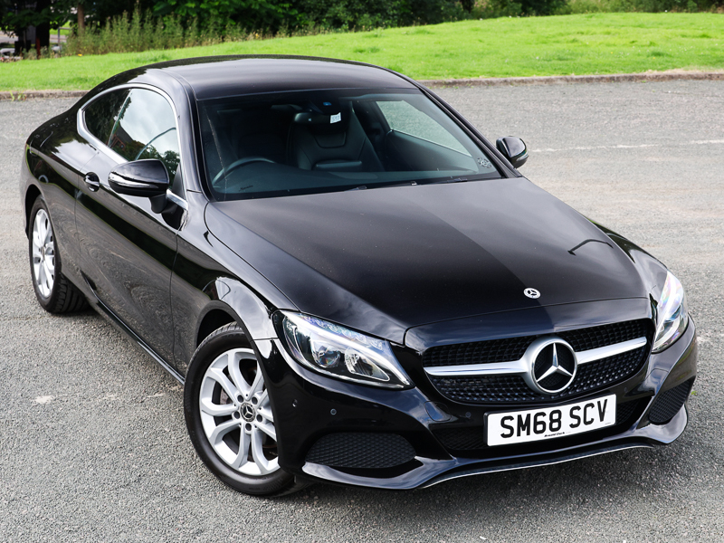 Mercedes-Benz C Class Coupe Silver #17