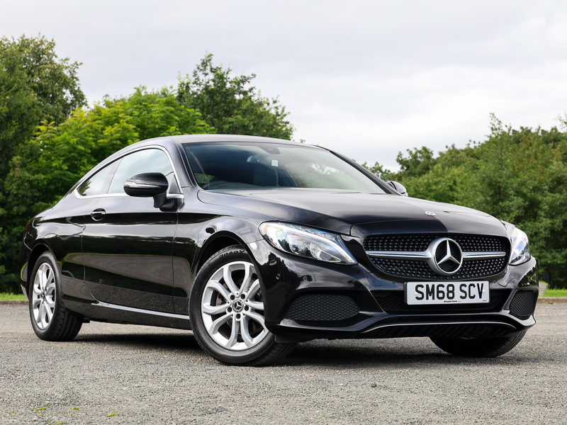 Mercedes-Benz C Class Coupe Silver #16