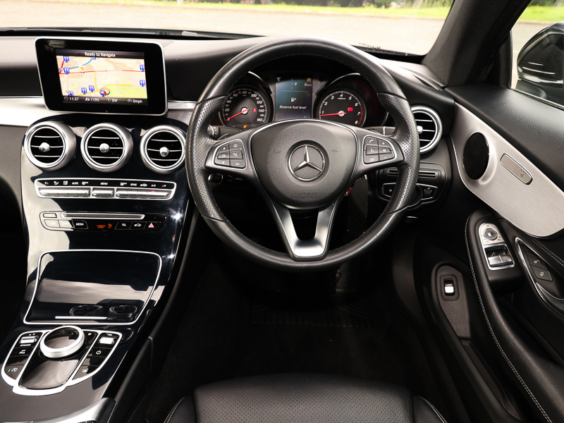 Mercedes-Benz C Class Coupe Silver #7