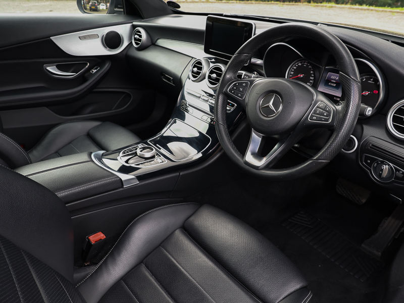 Mercedes-Benz C Class Coupe Silver #11