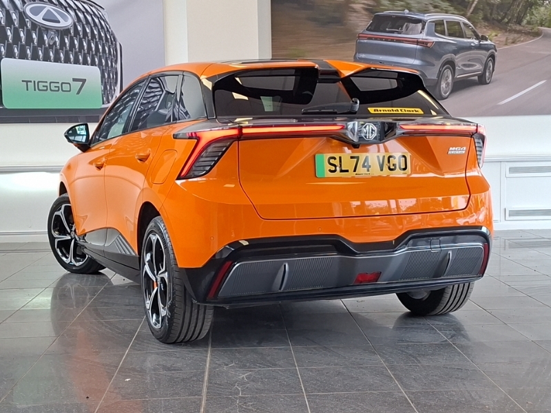 MG Xpower Motor Uk 4 Hatchback 320Kw Ev 64Kwh Orange #2