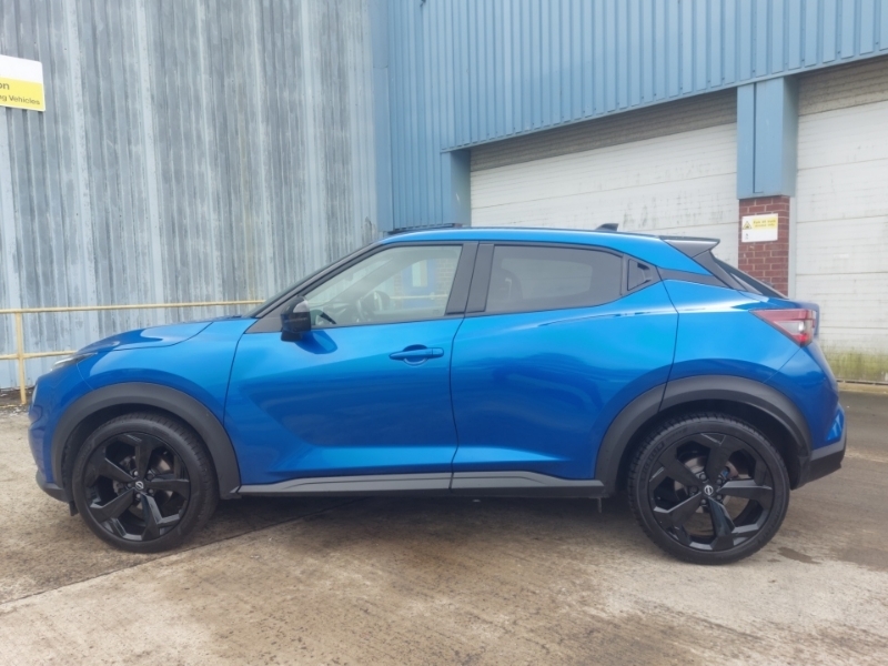 Nissan Juke 1.0 Dig-t Tekna Dct Blue #4