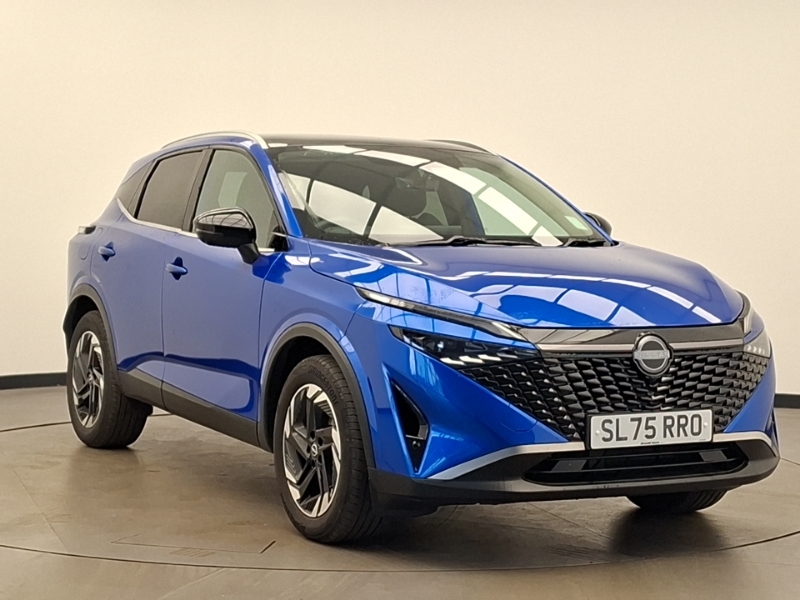Nissan Qashqai 1.3 Dig-t Mh 158 N-connecta Glass Rf Xtronic Blue