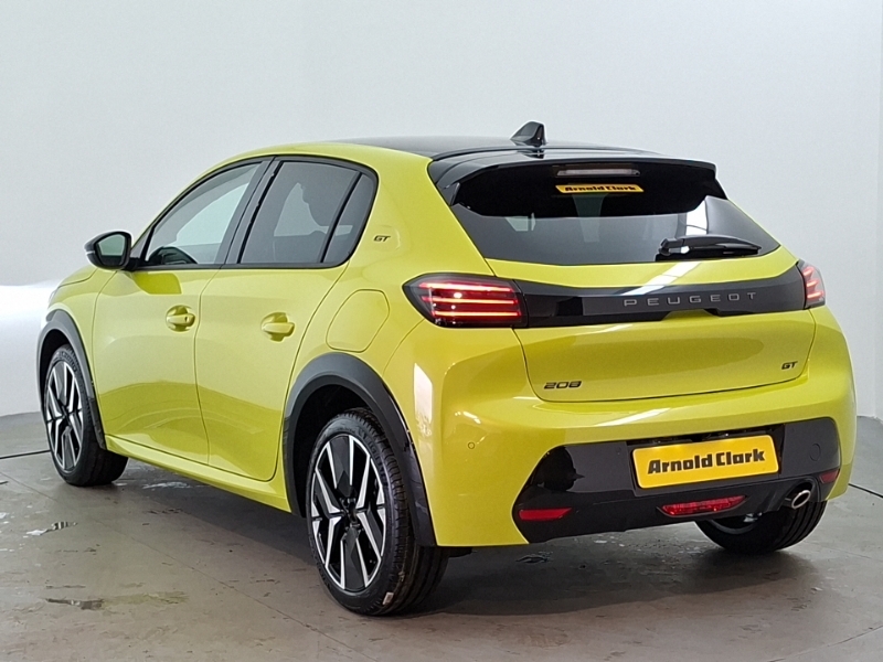 Peugeot 208 1.2 100 Turbo Gt Yellow #2