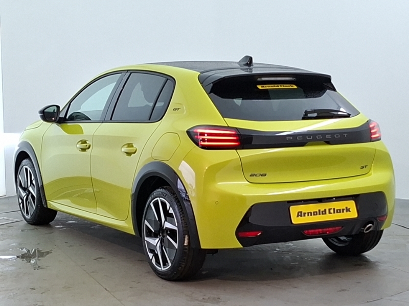 Peugeot 208 1.2 100 Turbo Gt Yellow #2