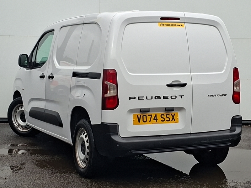 Peugeot Partner 1.5 Bluehdi 100 Professional Van White #2