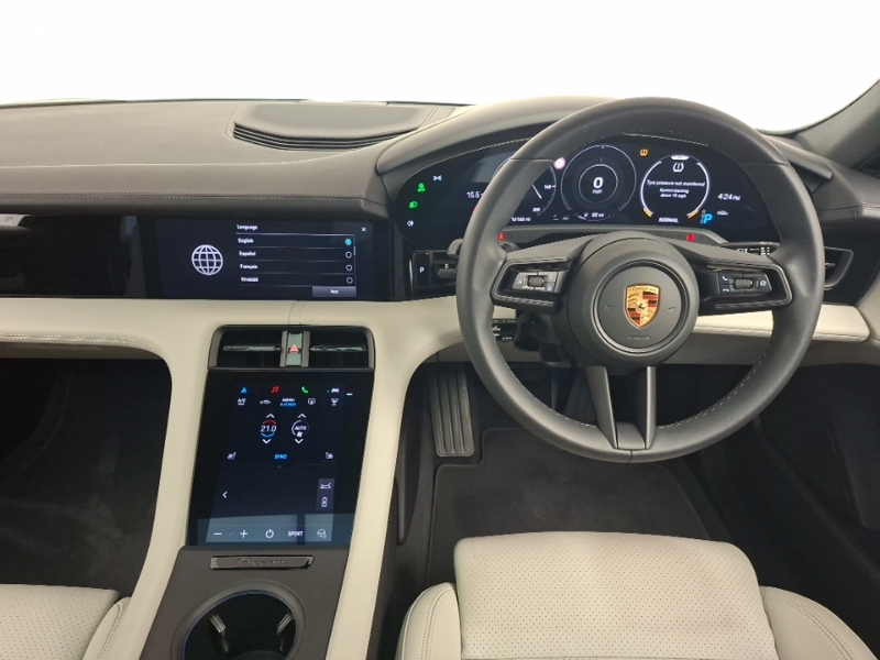 Porsche Taycan 350Kw 93Kwh Rwd Red #5