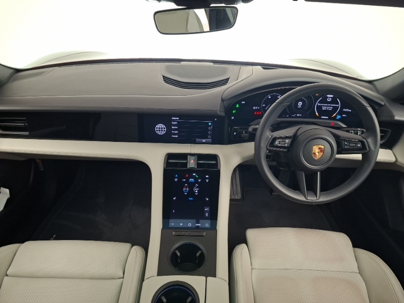 Porsche Taycan 350Kw 93Kwh Rwd Red #4