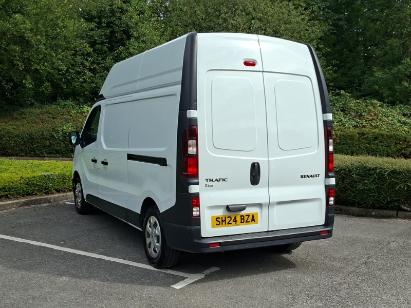 Renault Trafic Lh30 Blue Dci 150 High Roof Start Van White #2