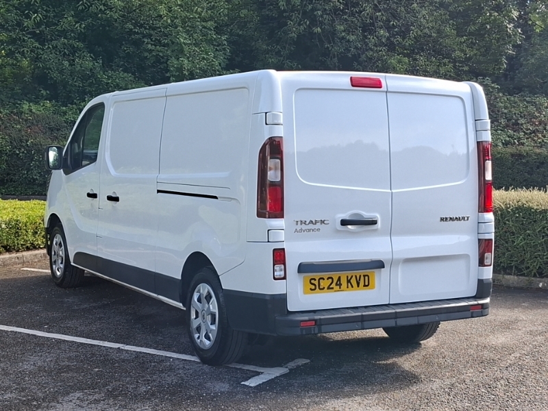 Renault Trafic Ll30 Blue Dci 130 Advance Safety Van White #2