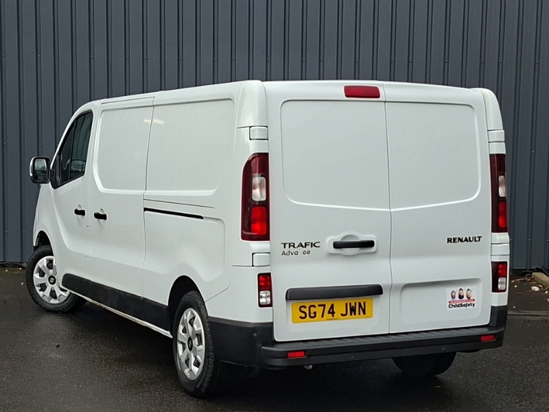 Renault Trafic Ll30 Blue Dci 130 Advance Safety Van White #2