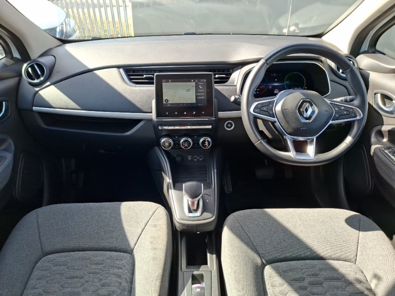 Renault Zoe 100Kw Iconic R135 50Kwh Rapid Charge White #3