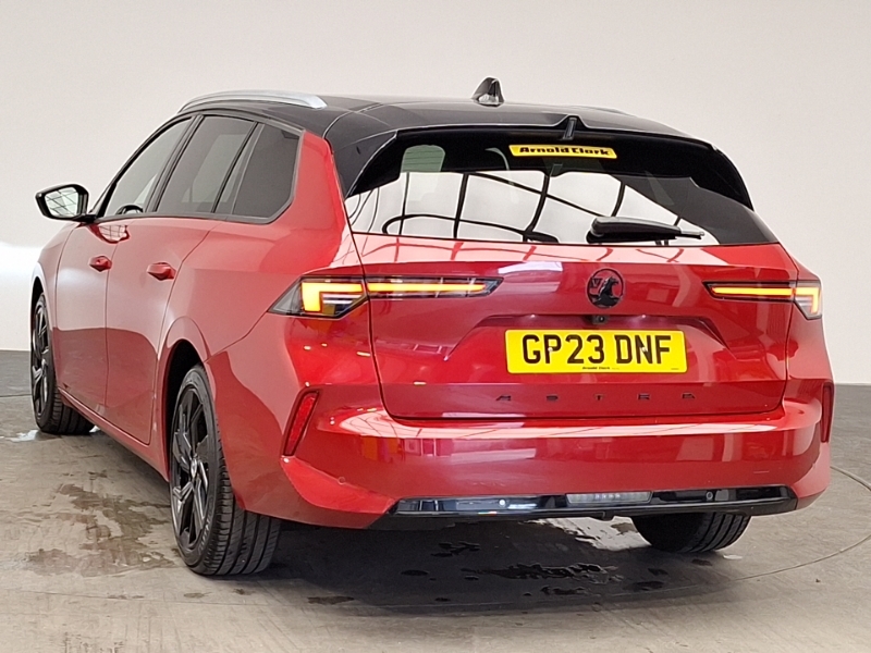 Vauxhall Astra 1.2 Turbo 130 Gs GP23DNF Red #2