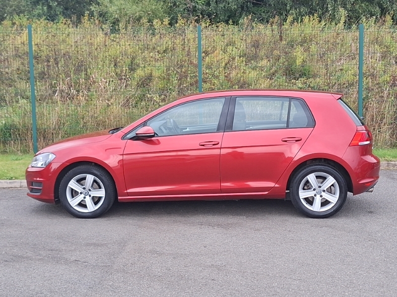 Volkswagen Golf 1.4 Tsi Match SO64DWM Red #4
