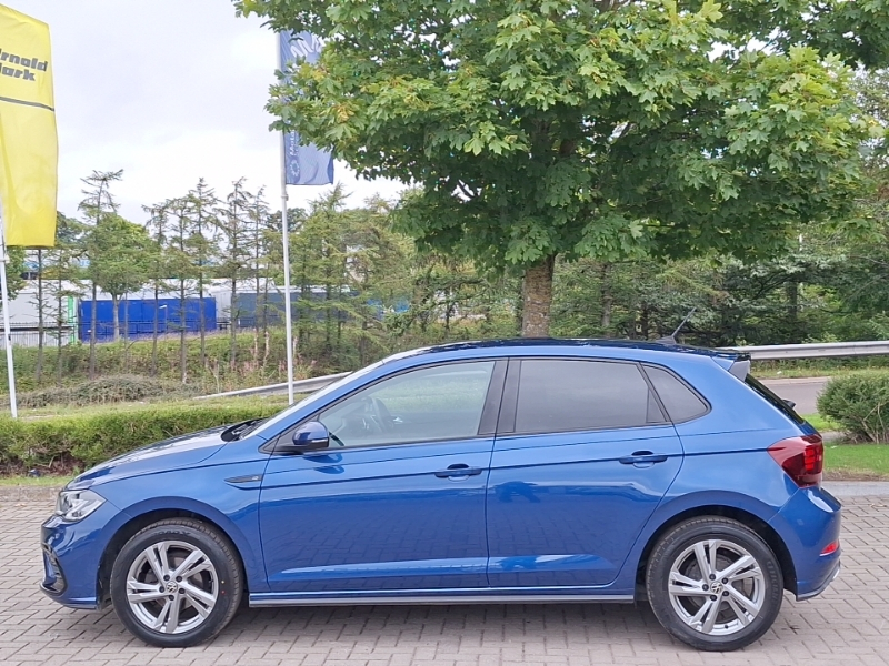 Volkswagen Polo 1.0 Tsi R-line Blue #4