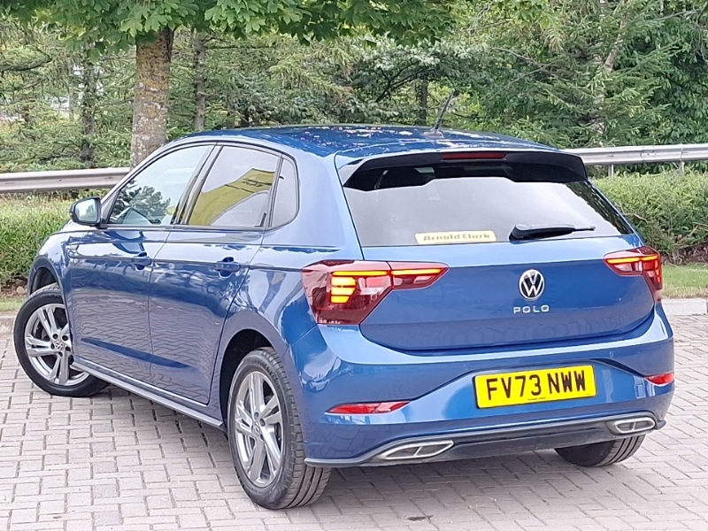 Volkswagen Polo 1.0 Tsi R-line Blue #2