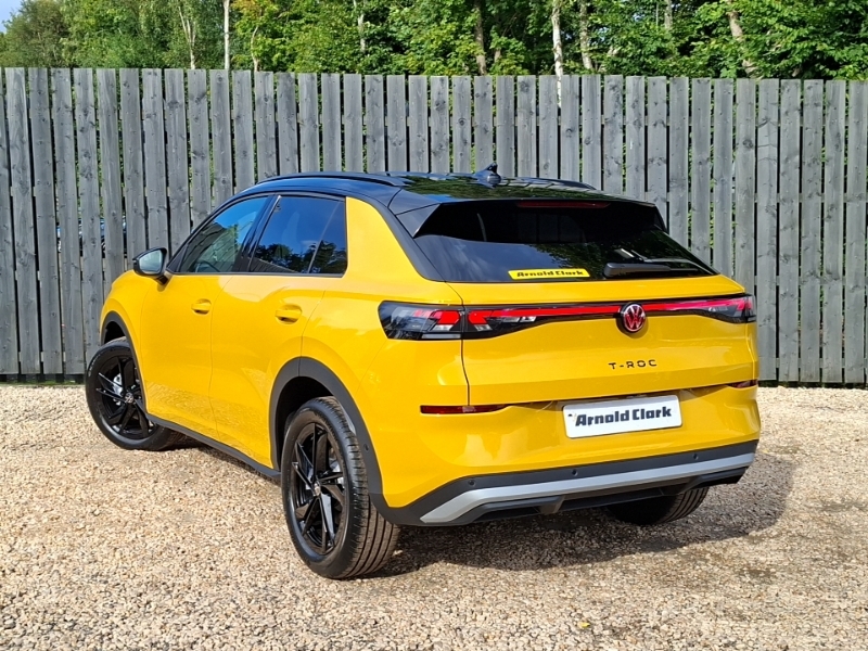 Volkswagen T-Roc 1.5 Etsi Style Dsg Yellow #2