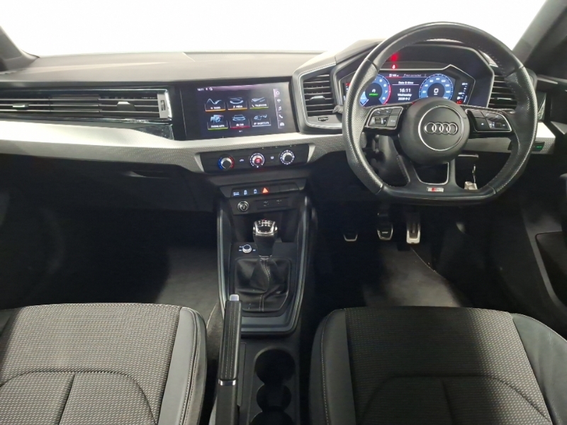Audi A1 30 Tfsi 110 S Line SD20YEY White #3
