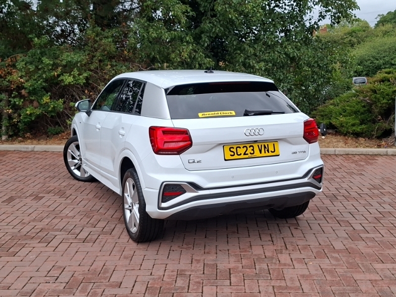 Audi Q2 35 Tfsi S Line SC23VNJ White #2