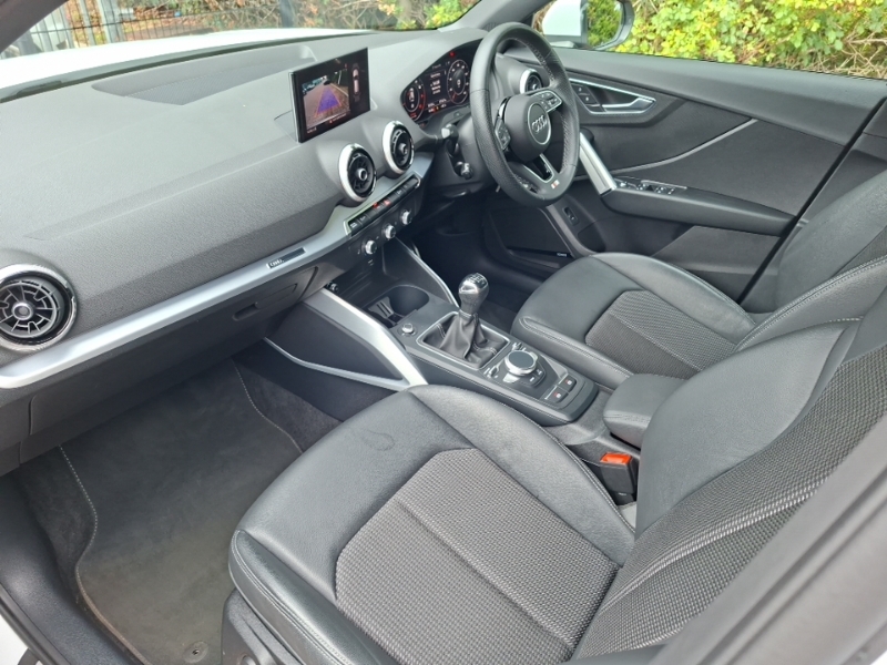 Audi Q2 35 Tfsi S Line SC23VNJ White #5