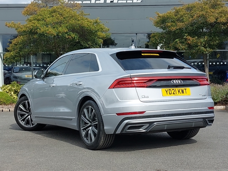 Audi Q8 50 Tdi Quattro S Line Tiptronic Leather Silver #2