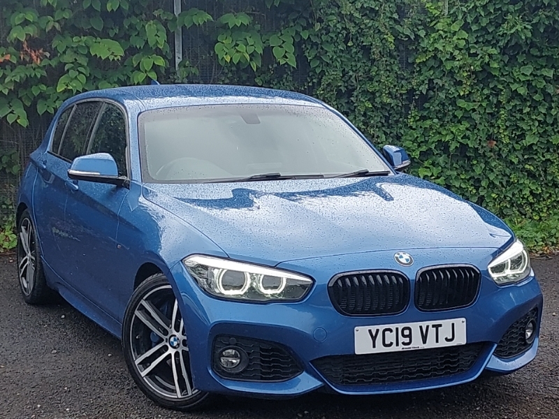 BMW 1 Series 118I 1.5 M Sport Shadow Ed Step Blue