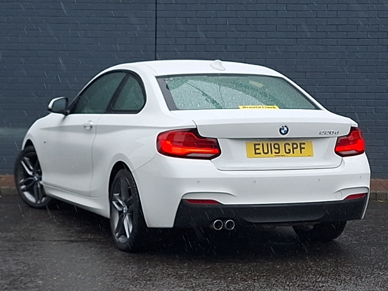 BMW 2 Series 220D M Sport Nav Step EU19GPF White #2
