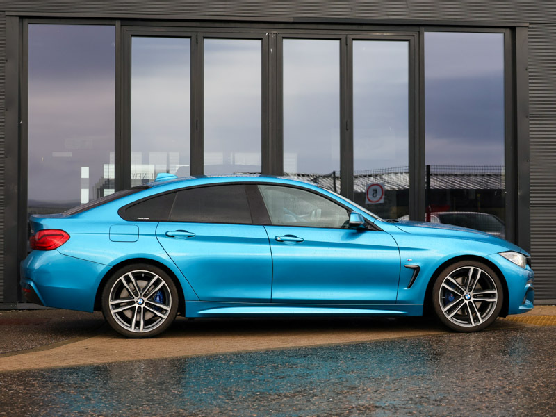 BMW 4 Series 420I M Sport Professional Media Blue #3