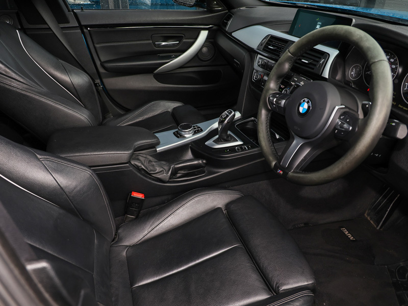 BMW 4 Series 420I M Sport Professional Media Blue #6