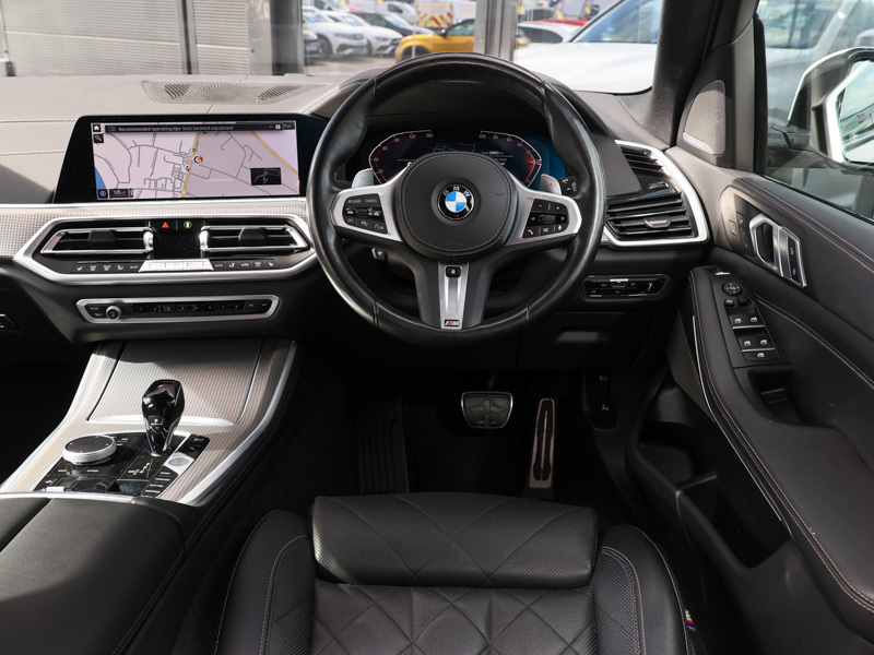 BMW X5 Xdrive30d Mht M Sport White #5