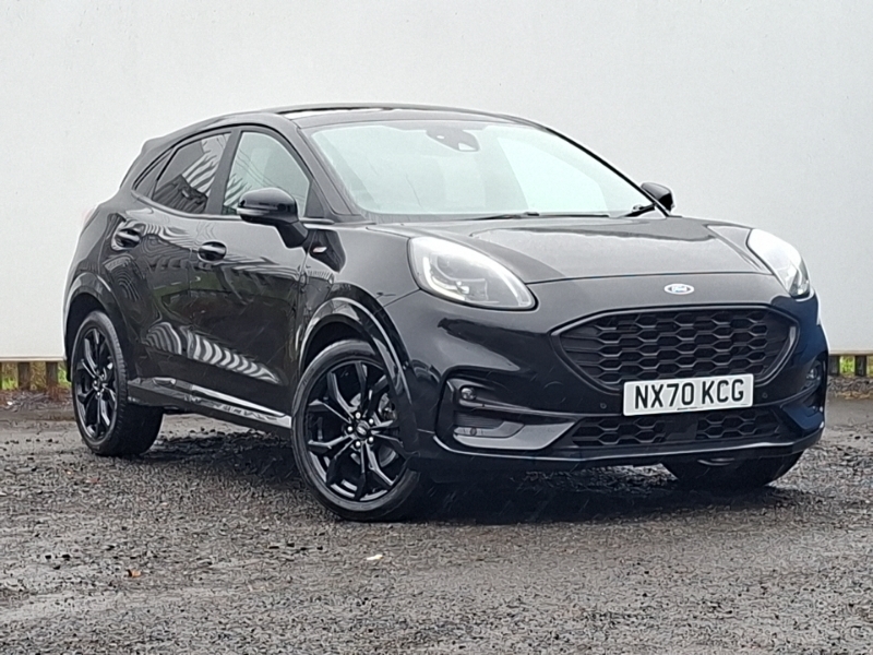 Ford Puma 1.0 Ecoboost Hybrid Mhev 155 St-line X Black
