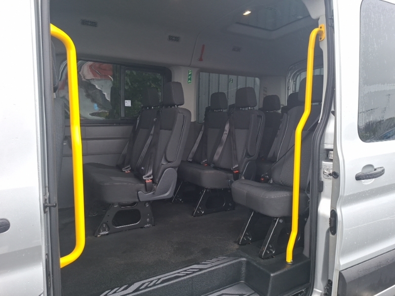 Ford Transit Custom 2.0 Ecoblue 130Ps H2 12 Seater Trend SH70HHO Silver #6