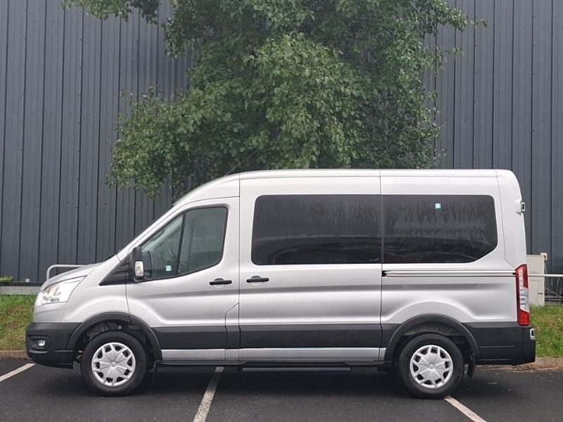 Ford Transit Custom 2.0 Ecoblue 130Ps H2 12 Seater Trend SH70HHO Silver #4