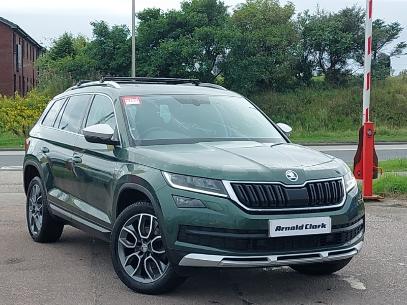 Skoda Kodiaq 2.0 Tdi 190 Scout 4X4 Dsg 7 Seat Green