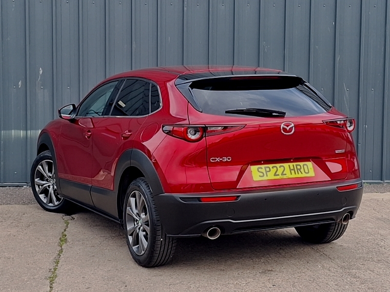 Mazda CX-30 2.0 E-skyactiv X Mhev Sport Lux SP22HRO Red #2