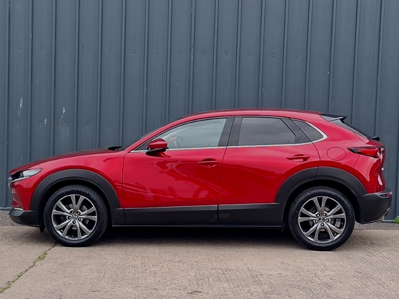 Mazda CX-30 2.0 E-skyactiv X Mhev Sport Lux SP22HRO Red #4