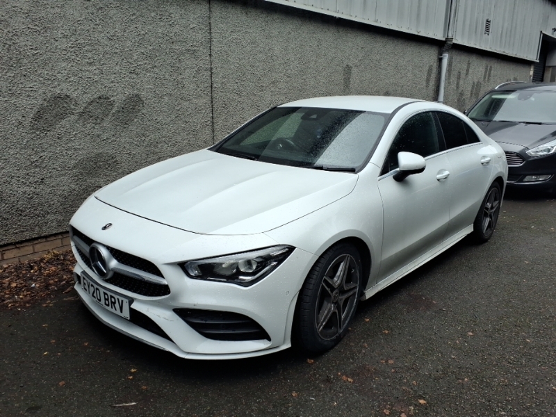 Mercedes-Benz CLA Class Cla 200 Amg Line Tip White