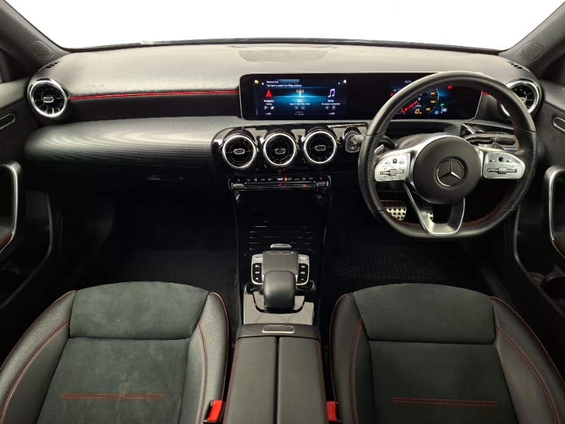 Mercedes-Benz A Class A180d Amg Line Executive RF19XVD Black #3