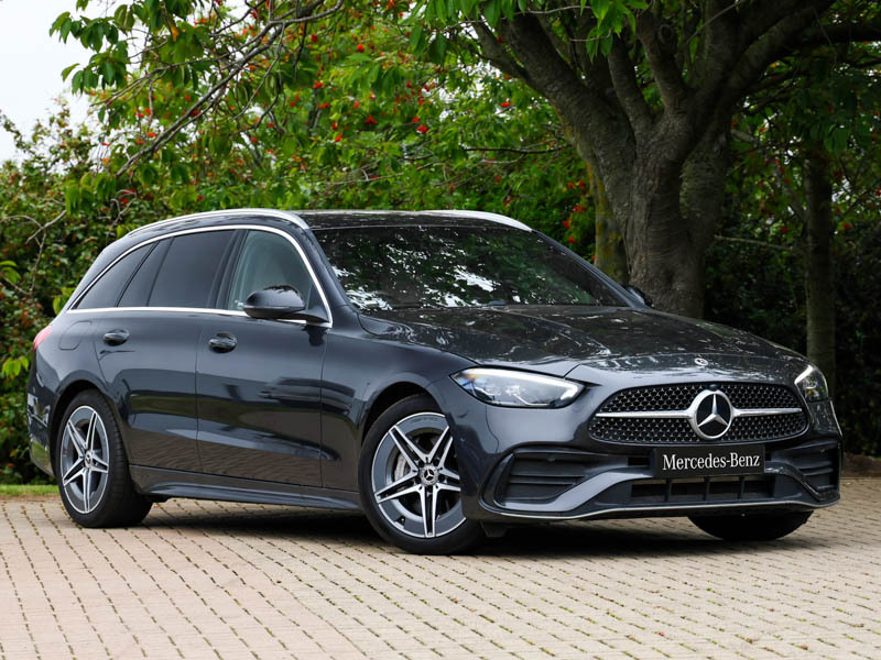 Mercedes-Benz C Class C200 Amg Line 9G-tronic Grey