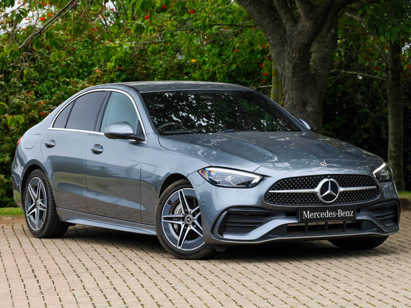 Mercedes-Benz C Class C200 Amg Line 9G-tronic Grey