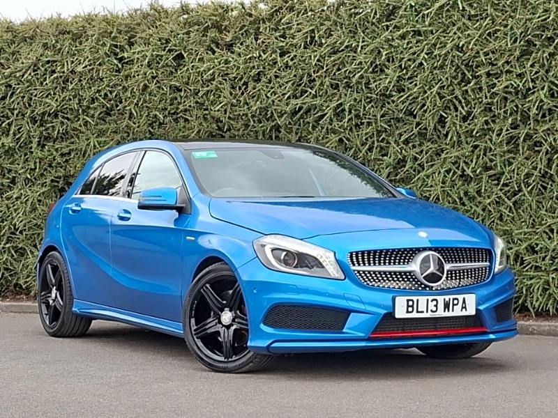 Mercedes-Benz A Class A Class Hatchback White #1