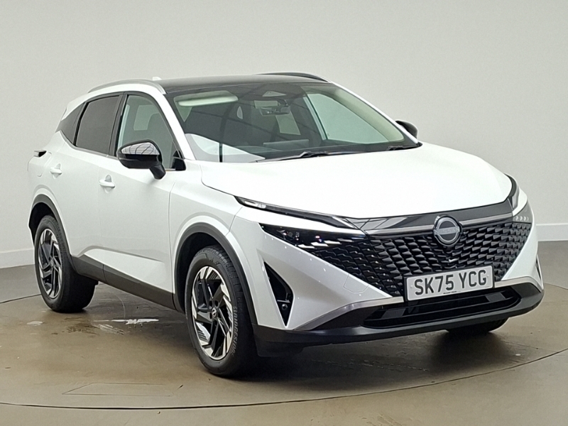Nissan Qashqai 1.3 Dig-t Mh 158 N-connecta Glass Rf Xtronic White