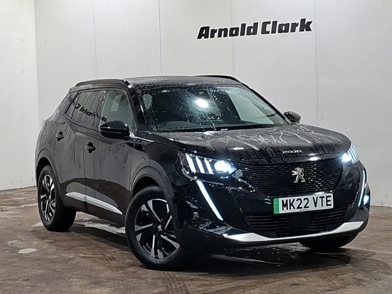 Peugeot e-2008 100Kw Gt 50Kwh Black