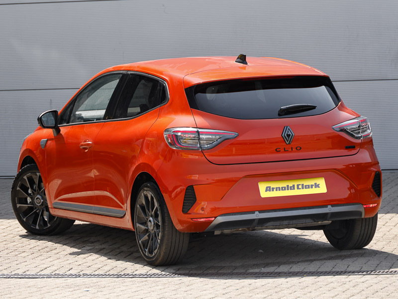 Renault Clio 1.6 E-tech Fh 145 Iconic Esprit Alpine SF26RKB Orange #2
