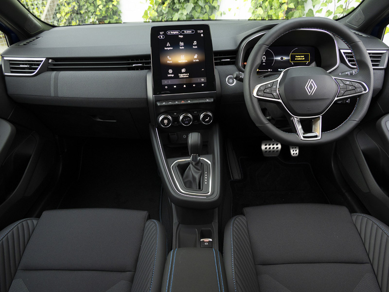 Renault Clio 1.6 E-tech Fh 145 Iconic Esprit Alpine Blue #3